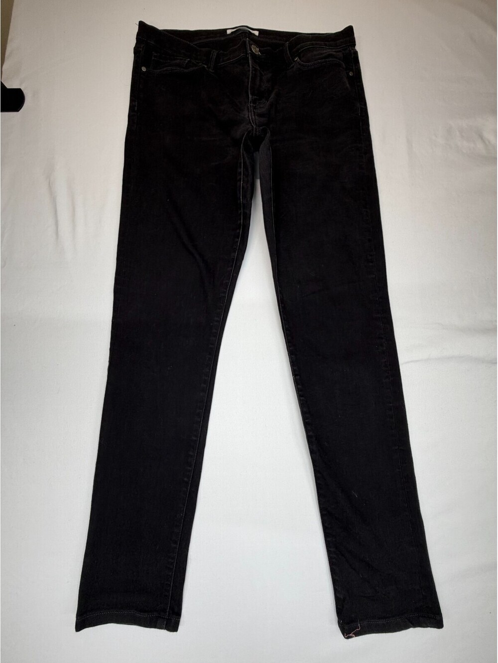 Banana Republic Men’s Jeans Straight Denim Mid Rise Solid Size 31 Black
